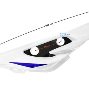 Obudowa tylna prawa biała gt 125