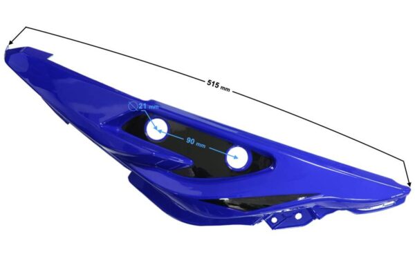 Obudowa tylna lewa niebieska gt 125