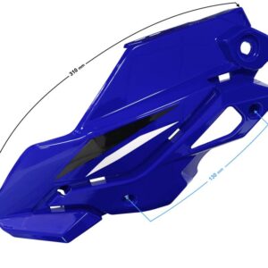 Obudowa reflektora lewa cz 1 niebieska gt 125