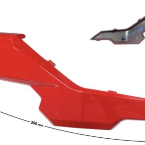 Obudowa reflektora prawa cz 2 czerwona gt 125