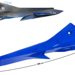 Obudowa reflektora prawa cz 3 niebieska gt 125