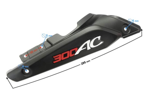 Obudowa tylna boczna prawa voge 300ac