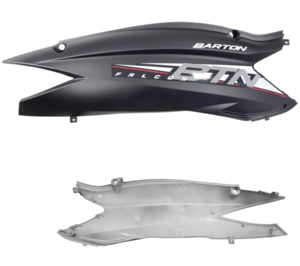 Obudowa tylna prawa szary mat skuter falcon 2 - obrazek 2