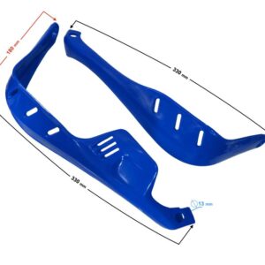 Osłona dłoni handbar cross enduro typ 1 niebieska