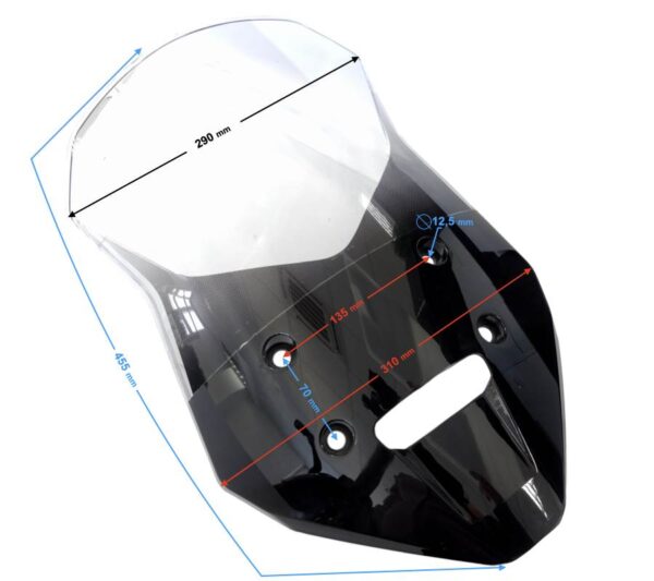 Owiewka deflektor gt 125