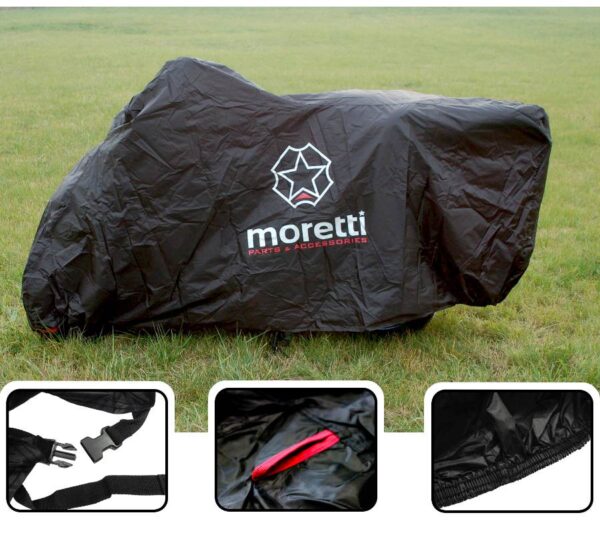 Pokrowiec na motocykl z kufrem rozmiar xl - obrazek 2