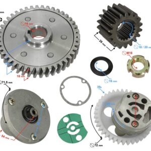 Zestaw pompy oleju classic 125