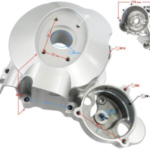 Pokrywa iskrownika silnika pionowy 162fmj150cc 4t 5-biegowy manualny