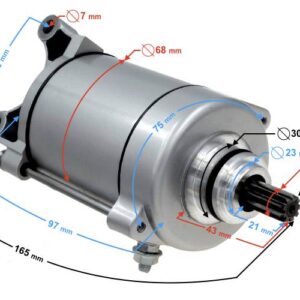 Rozrusznik 150cc cg1509 zębów