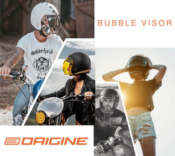 Szyba origine primo bubble visor clear - obrazek 2