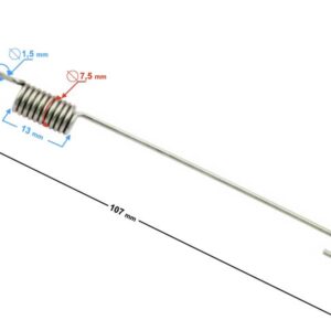 Sprężyna czujnika stopu ranger classic e5
