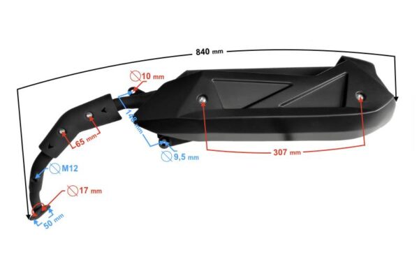 Tłumik skuter b-max e4 i e5