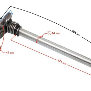 Wałek zmiany biegów blade 125