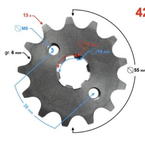 Zębatka zdawcza 13/420