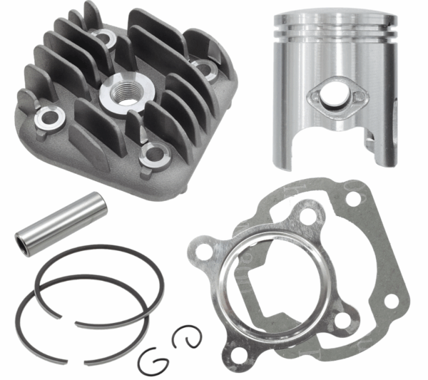Cylinder i głowica skuter 2t 50cc 1pe40qmb sw.10mm - obrazek 6