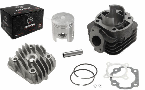Cylinder i głowica skuter 2t 70cc 1pe40qmb sw.10mm - obrazek 2