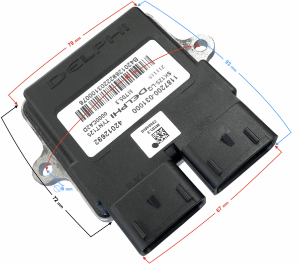 Sterownik ecu classic 125 euro 5