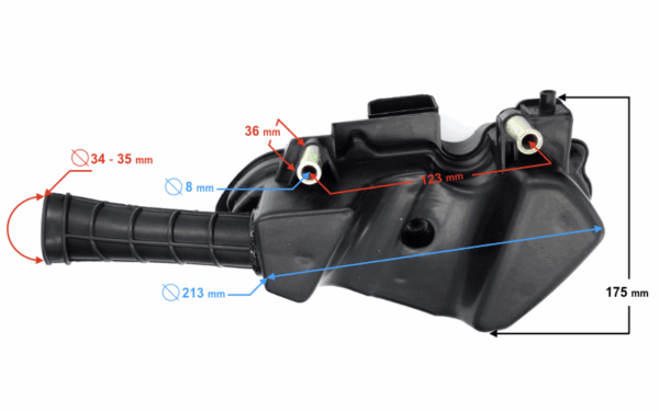 Filtr powietrza skuter falcon