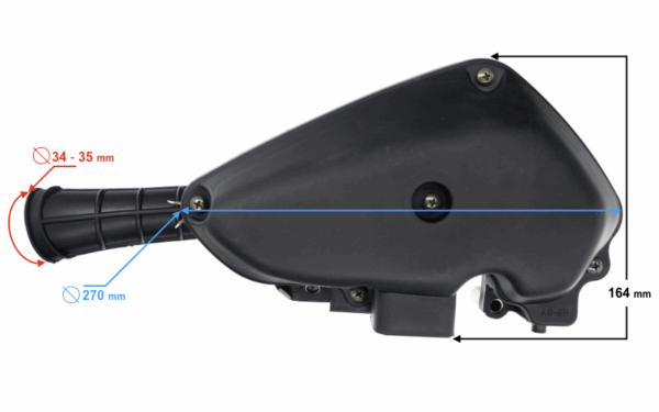 Filtr powietrza skuter falcon - obrazek 2