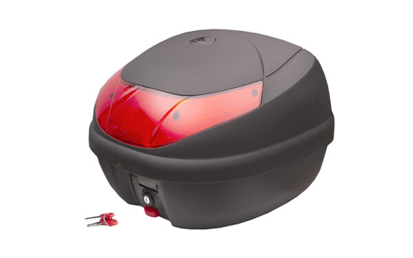 Kufer bagażnik mr-71030lczarnyczerwony odblask