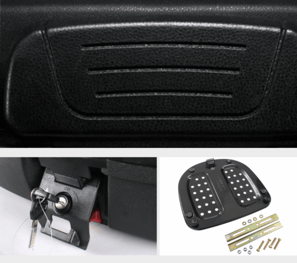 Kufer bagażnik mr-69845lczarnyczerwony odblask - obrazek 8