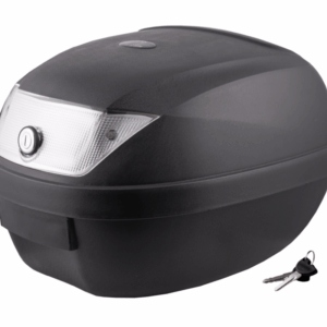 Kufer bagażnik mr-80728 lczarnybiały odblask
