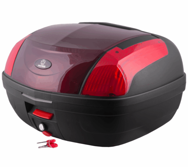 Kufer bagażnik mr-88946 l.czerwonyczerwony odblask