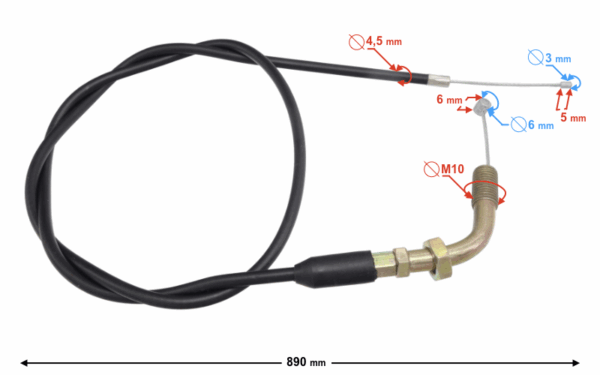 Linka gaz cross 110