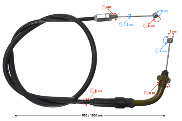 Linka gazu classic 125 euro 5
