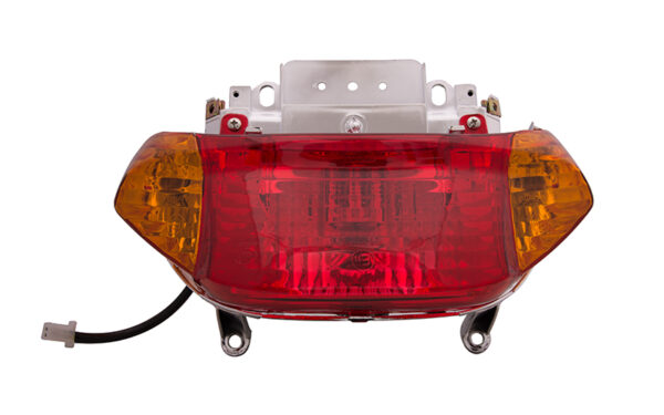 Lampa tylna skuter 21 pomarańczowe klosze