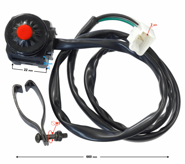 Włacznik zapłonu nxt250 l
