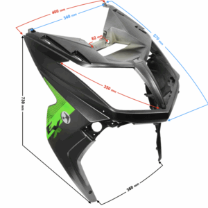 Obudowa reflektora skuter e-max grafitowa