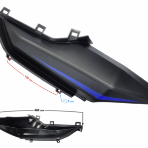 Obudowa prawa zbiornika paliwa cz.2 niebieska blade r