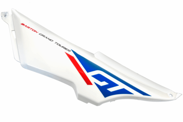 Obudowa boczna prawa cz.2 biała gt 125 - obrazek 2