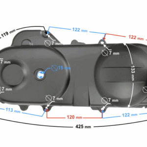 Pokrywa silnika napędu 400 skuter 21 50cc