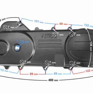 Pokrywa silnika 460 skuter 4t