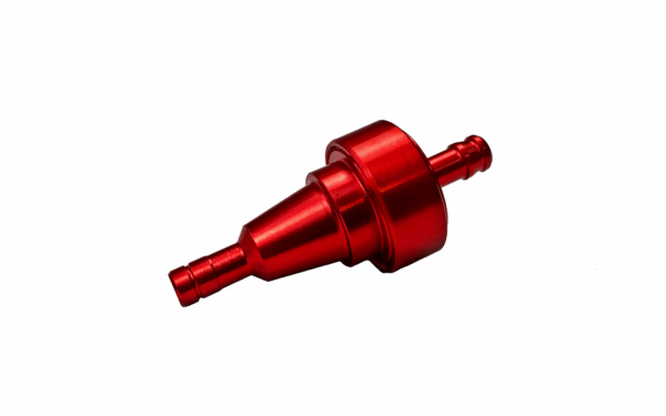 Filtr Paliwa Pocket Bike Tuning Czerwony 6mm MotoGeneric - obrazek 2