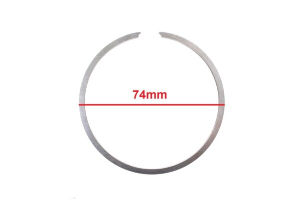 Pierścień tłoka iż-350/dkw 74mm 4 szlif kpl duells di - obrazek 2