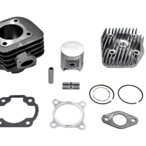Cylinder Żeliwny Z Głowicą Power Force Aprilia Scarabeo Yamaha Jog Benelli K2 Minarelli Horizontal 47mm 2t