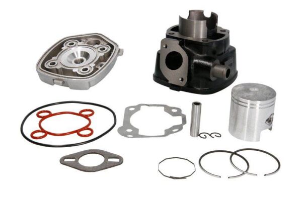Cylinder Żeliwny Z Głowicą Power Force Basic Aprilia Sr Benelli 491 Yamaha Aerox Minarelli Horizontal 47mm 2t - obrazek 2