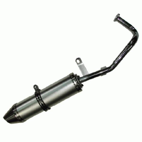 Tłumik Power Force Tuning Gy6 4t Tune-Ex Srebrny Tut000308 - obrazek 3