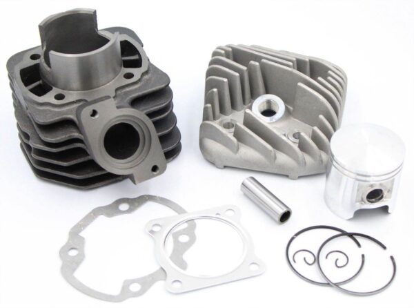 Cylinder Żeliwny Z Głowicą Power Force Basic Peugeot Buxy Speedfight Vivacity 47mm 2t - obrazek 2