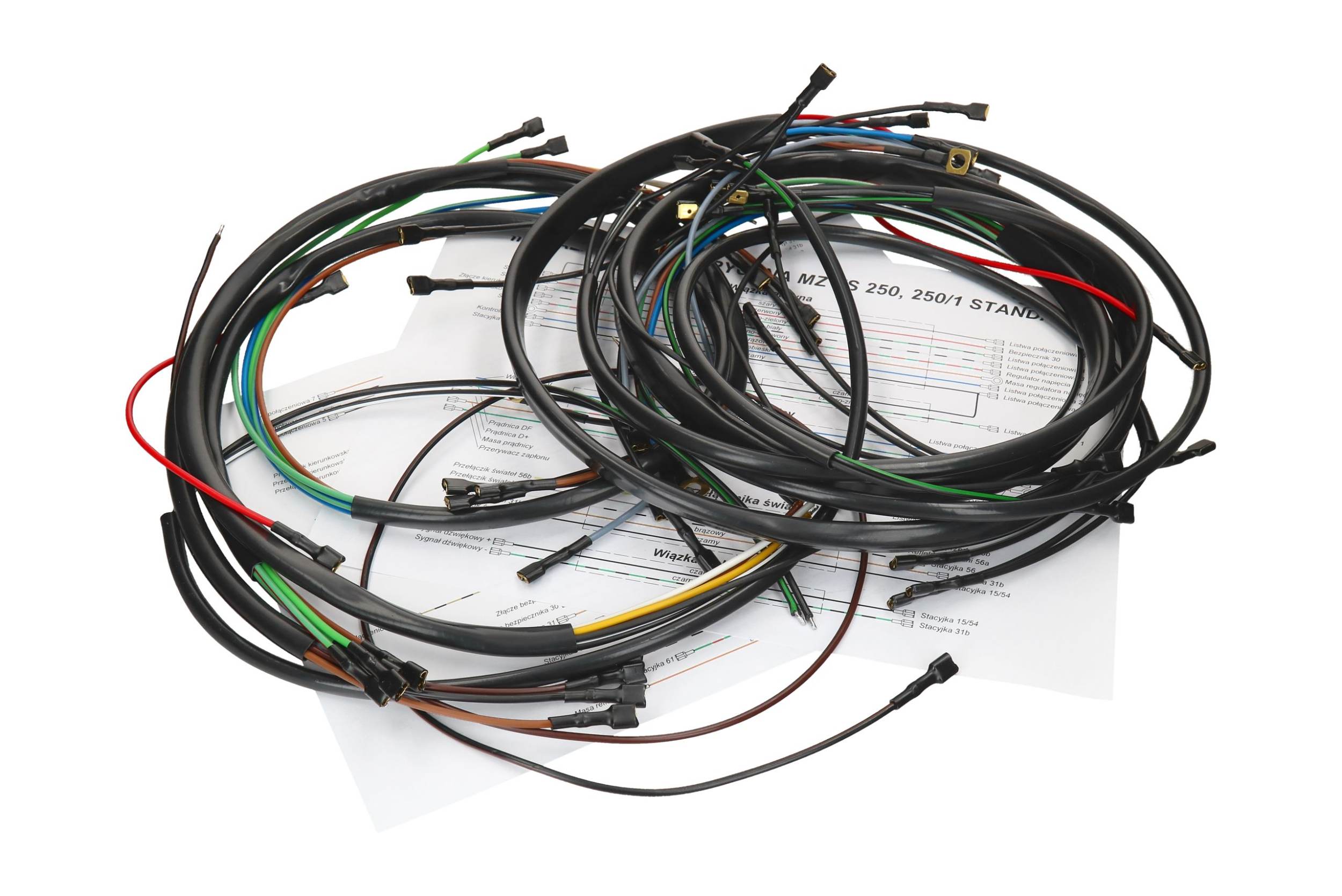 Instalacja Elektryczna Wiązka Mz Ts 250 250/1 Instalacja Elektryczna Wiązka Mz Ts 250 250/1 - obrazek 3