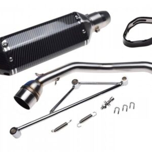 Tłumik + kolanko 125 gy6 4t db killer