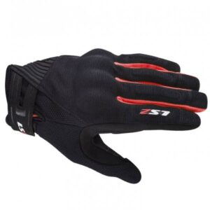 Rękawice ls2 dart 2 man black red m