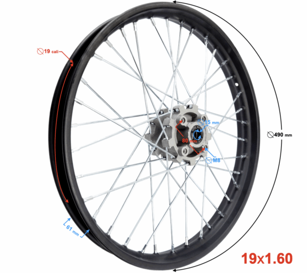 Felga przednia NXT150