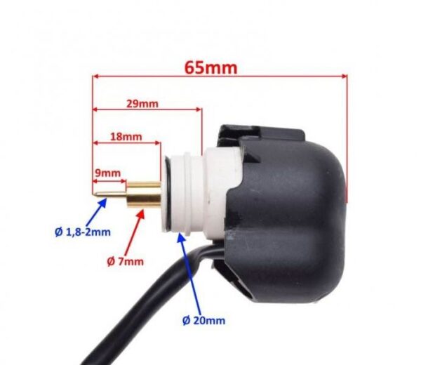 Elektrozawór ssania do piaggio zip 50 4t - obrazek 2