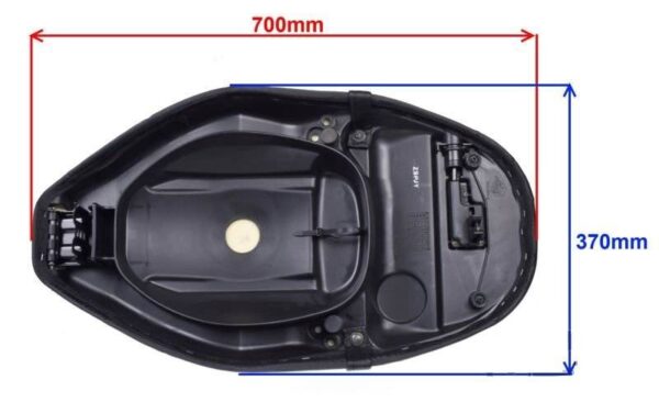 Siedzenie do piaggio zip - obrazek 5