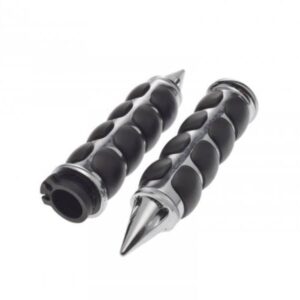 Manetka chrom aluminium guma 7/8" 22 mm