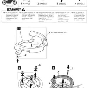 Mocowanie shad click system qj motor
